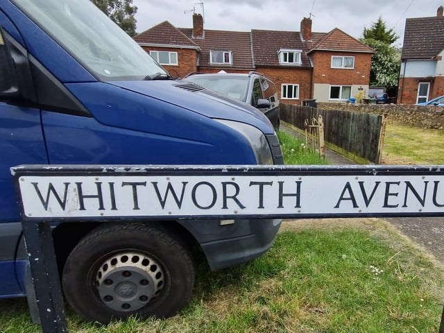 There is a large police presence in Whitworth Avenue, Corby