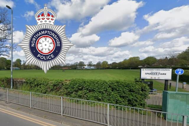 Police are appealing for witnesses to a robbery in Spencer Park, Rushden