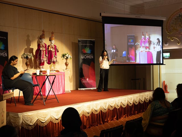 Over 200 women of all backgrounds visited BAPS Shri Swaminarayan Mandir in Mill Road to mark International Women's Day