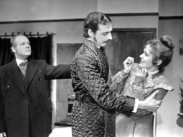 1979 - rehearsals of Gaslight in Wellingborough