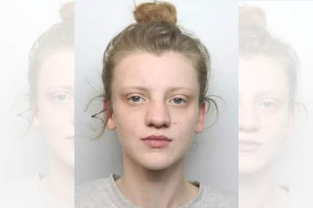 Heidi James of Corby is back behind bars. Image: Northamptonshire Police