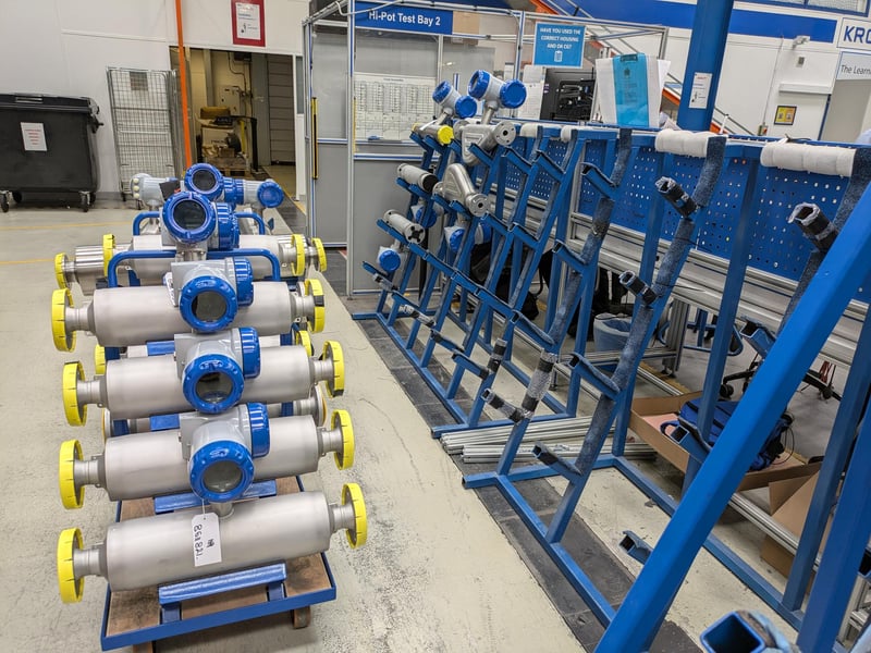 Krohne in Wellingborough's Park Farm Industrial Estate gives insight into its operations as part of Make UK's National Manufacturing Day 2024