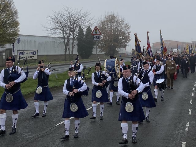 Corby Remembrance Sunday Parade and Service of Remembrance 2022