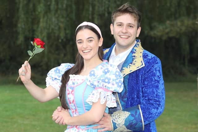 Beauty and the Beast - Maisie Asbury and Max Cadman star as the eponymous heroes at the Lighthouse Theatre in Kettering/National World