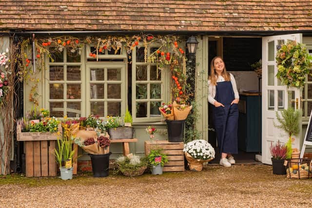 Shuttleworth College graduate Olivia Scott is delighted to introduce her new florist shop, Liv Scott Flowers.