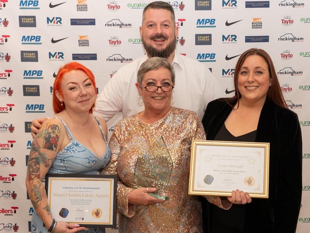 Public Sector Award: Lynn Stewart for her exemplary contribution to Hazlewood Neighbourhood Centre and the Hazel Leys community/Spirit of Corby Awards 2025