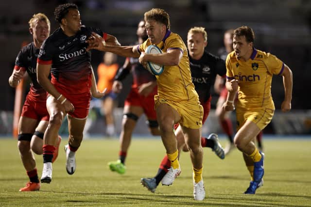 James Ramm scored twice to seal the win for Saints (photo by Richard Heathcote/Getty Images)