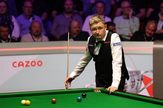 It wasn't all plain sailing for Kyren, as he sealed his victory at the World Snooker Championship at The Crucible.