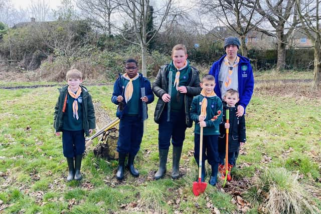 Scouts and other youth groups are invited to plant trees in the Ise Valley