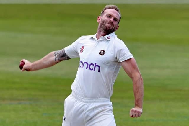 Luke Procter is keen to carry on bowling for Northamptonshire