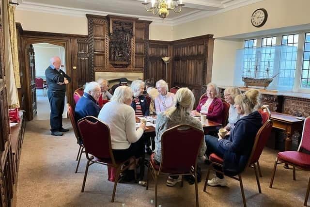 The warm room in Rushden Hall has been well received by attendees in recent years