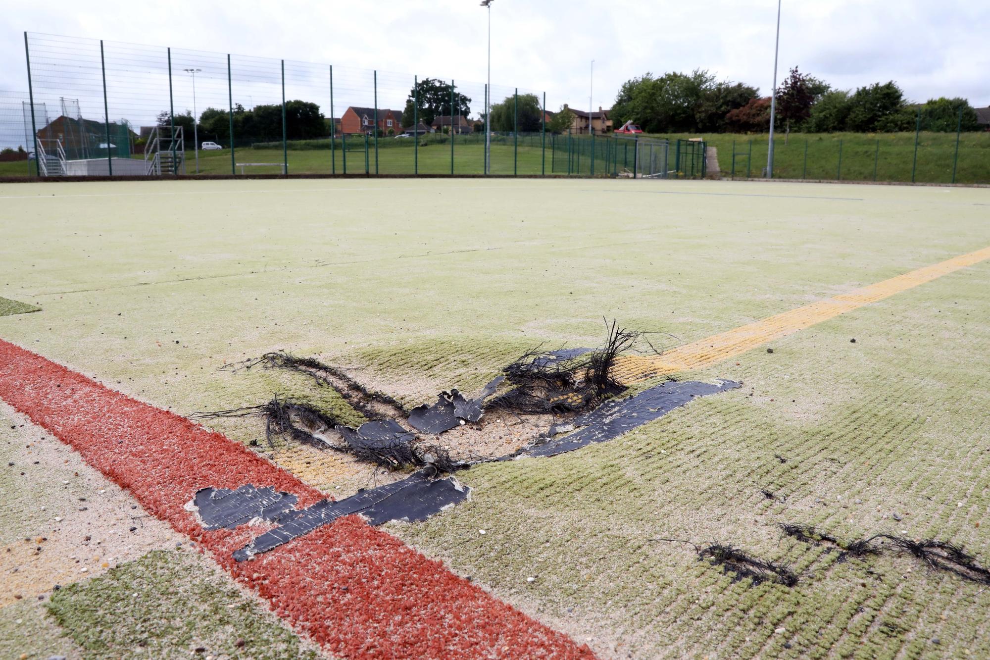 Plans to replace shocking Kettering artificial pitch - but it might not ...