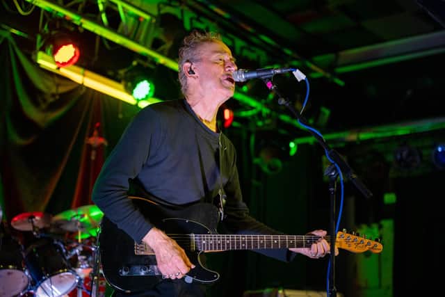 Hugh Cornwell on stage at the Roadmender in Northampton on Friday, November 30.  Photo David Jackson.