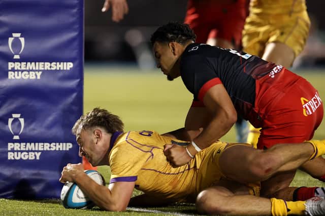 James Ramm scored twice to steer Saints past Saracens (photo by Richard Heathcote/Getty Images)