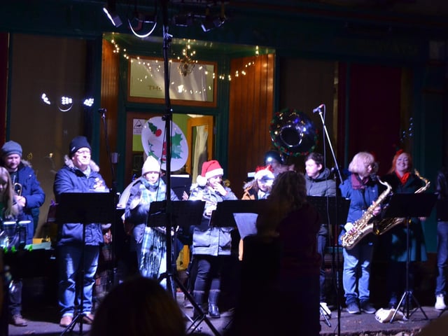 The annual Carols on the Square service saw thousands from Earls Barton and beyond visit the village to sing festive tunes this Christmas Eve