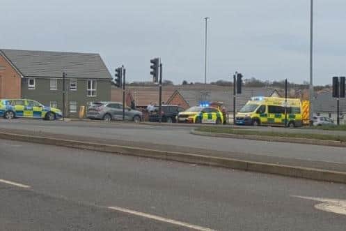 The scene at Glenvale Park off Niort Way, Wellingborough/UGC