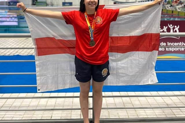 Pictured: Imogen Dodds is shortlisted for a Sense Award