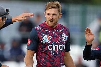Northants Steelbacks skipper David Willey is playing for Dubai Capitals in the International League T20