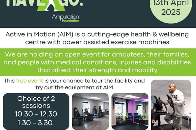 Join us in April as part of Amputee month!