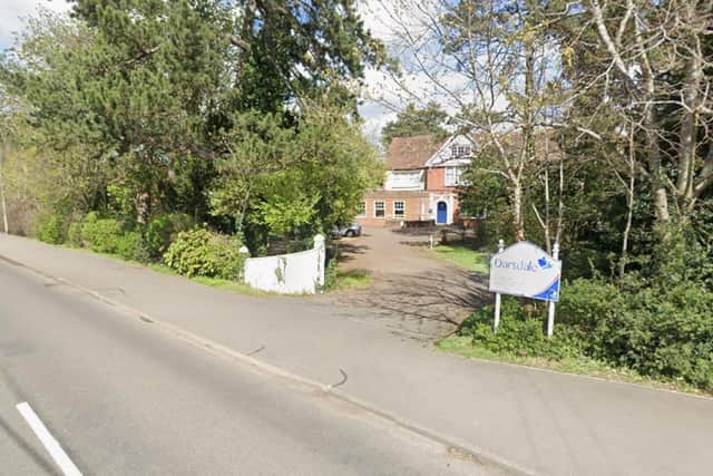 Plans proposed for the 36 retirement living apartments to be built behind the Evergreen Care Home (formerly Darsdale Residential Home). Credit: Google Maps