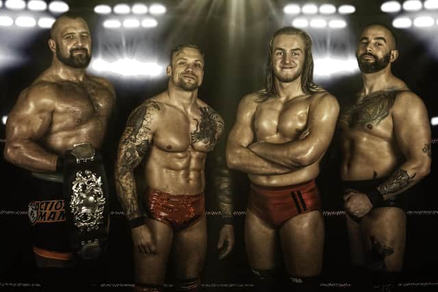 Megaslam Wrestling is coming to Corby. Credit: Brightflame Media