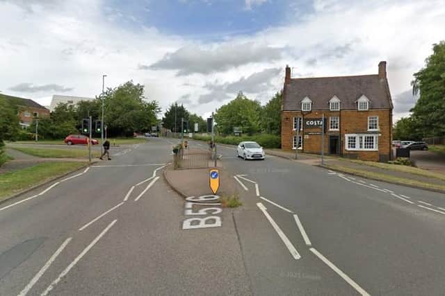 Police are investigating after a woman was assaulted while walking along Rothwell Road, near the pedestrian crossing close to Costa Coffee, in Desborough on Sunday (August 20)