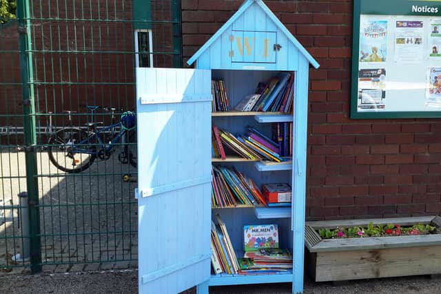 The new Bozeat book hut