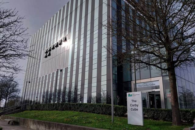 The Corby Cube, North Northants Council
Credit: Nadia Lincoln LDRS