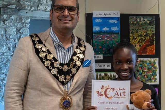 Zara Agbooli  of Higham Ferrers Junior School clinched 1st place in 9-10 age group