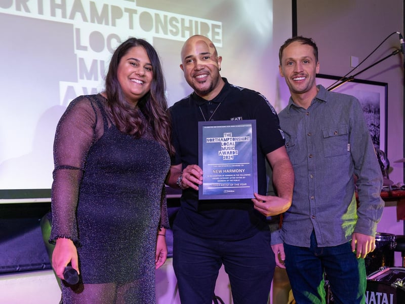 New Harmony won Cover Artist Of The Year.