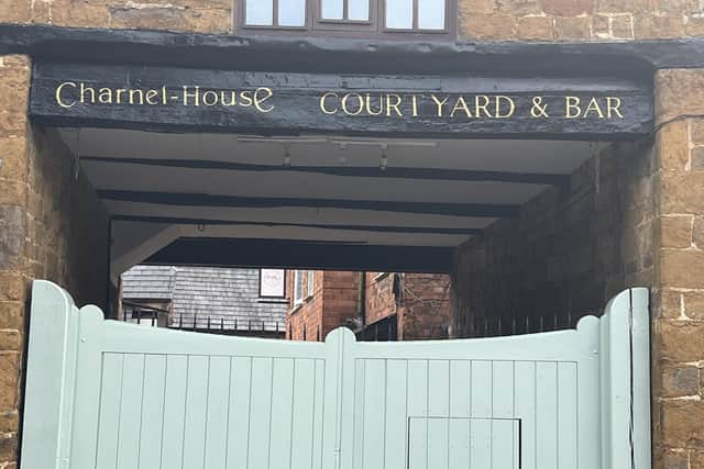 Charnel-House restaurant and cocktail bar is set to open in Rothwell
