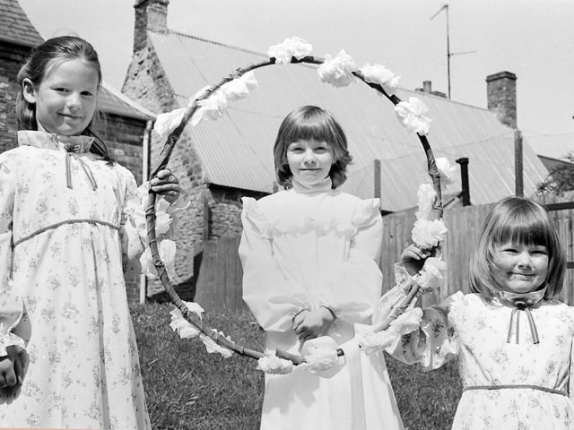 Pytchley School May Day 1981