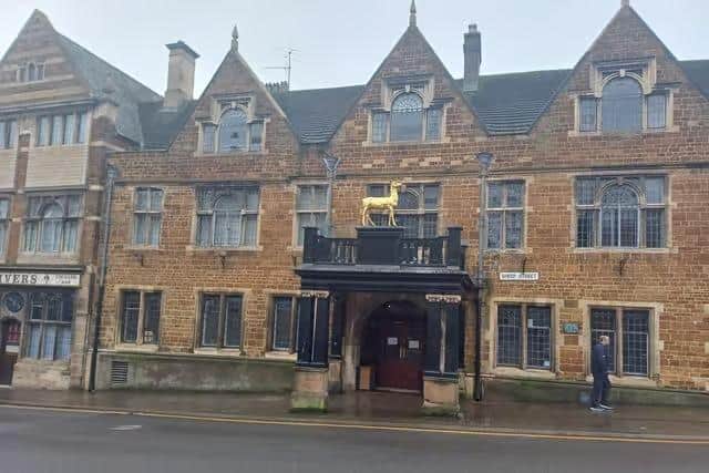 The Hind Hotel was originally built in the 17th century