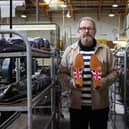 Designer Steve Topping at their Earls Barton factory