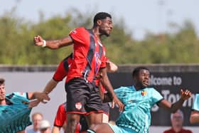 Bayley Brown scored Kettering Town's last-gasp winner at Leamington (Picture: Peter Short)