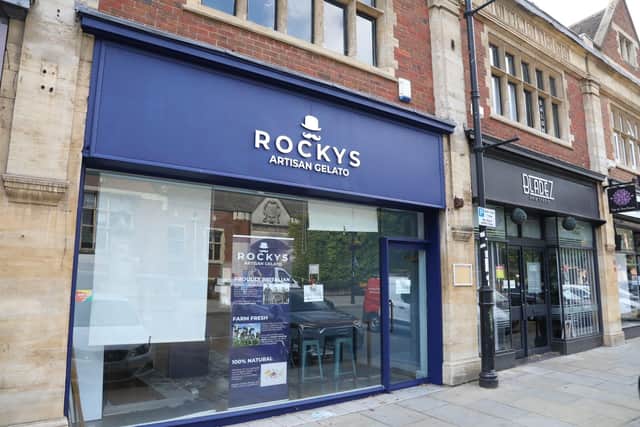 Rockys Gelato shop in Sheep Street, Kettering is due to open next month