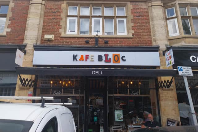 Kafe Bloc on Sheep Street, Kettering
Credit: Nadia Lincoln LDRS