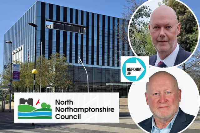 Cllr Graham Cheatley new deputy leader of North Northants Council (top) and Cllr Chris Kellett joins the executive (bottom)/ Iconic Media Group