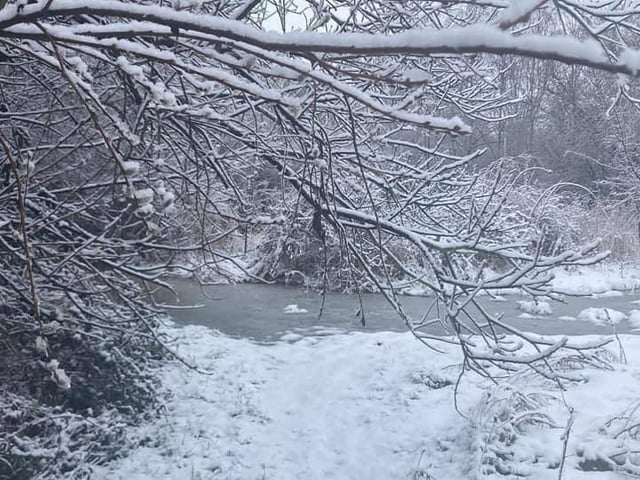 Anna Norton was walking her dog around Corby when she took this stunning picture