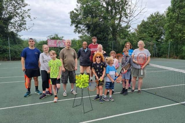 It might not be centre court at Wimbledon, but the Spencer Park facilities were refurbished in 2020
