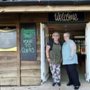 Farm shop manager Melanie Ingram and The Buttery Café manager Donna Freeman look forward to welcoming customers