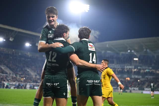 Section Paloise claimed a big win against La Rochelle last Sunday (photo by Gaizka IROZ / AFP via Getty Images)