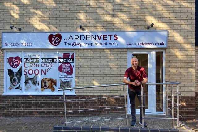 Pictured is Steve Murphy, Founder and Owner of Jarden Vets which officially opens 15th October 2025