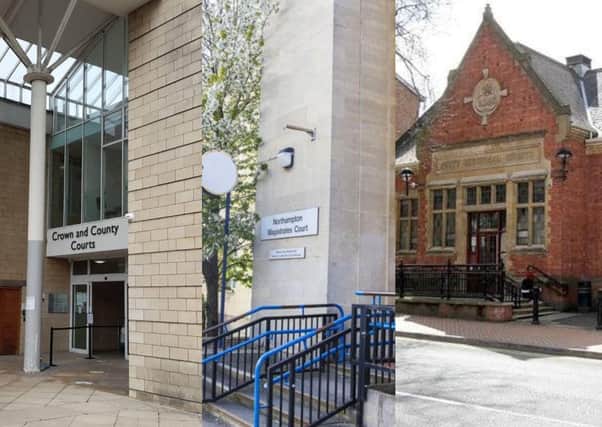 Northamptonshire's three criminal courts