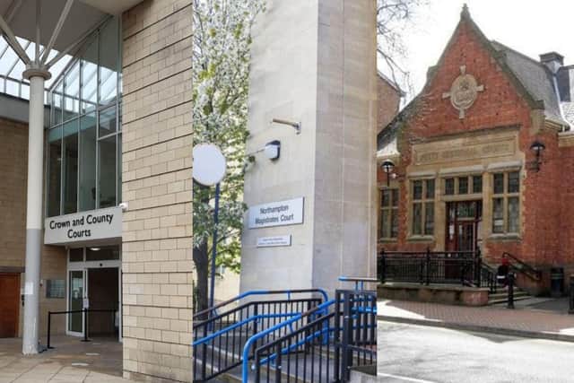 Northamptonshire's three criminal courts