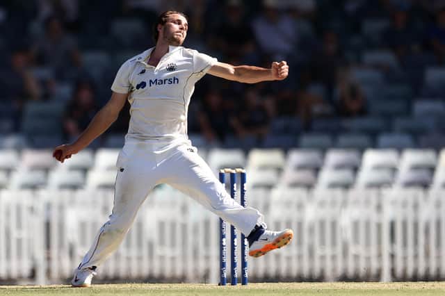 Northants have signed Aussie quick bowler Lance Morris