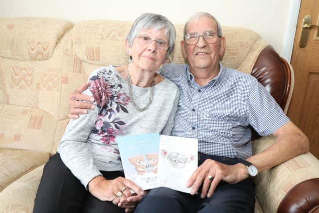 Mavis and Mick Barker celebrated their diamond wedding anniversary on May 12