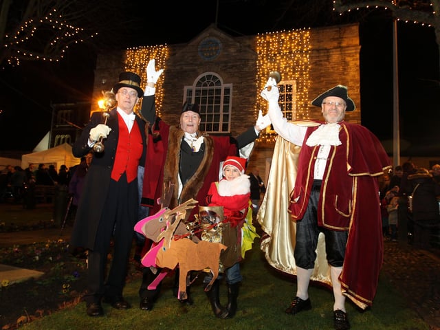 Take a look back at some festive throwbacks as towns across Northamptonshire prepare to switch on Christmas lights