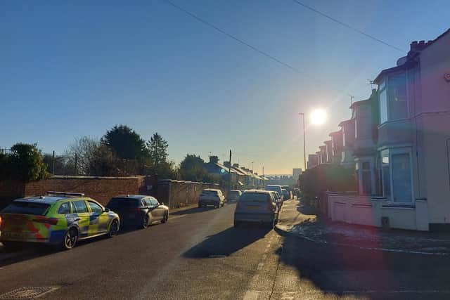 The incident took place on Highfield Road between 8.45pm and 10pm