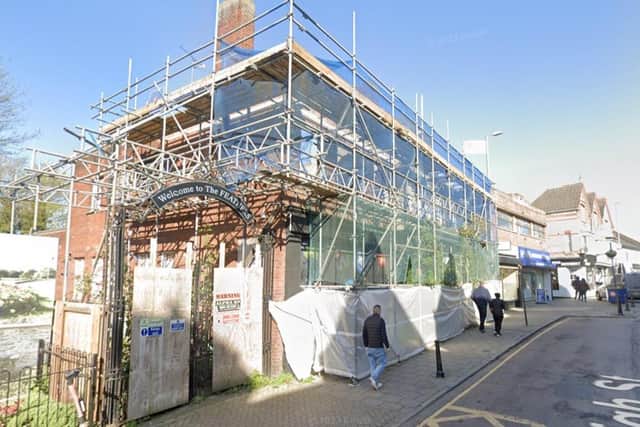 The pub has remained empty since 2018 and suffered significant damage from a suspected arson-attack.
(Credit: Google)